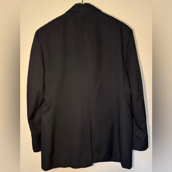 Men’s Haggar black Suit Jacket - Picture 2 of 4